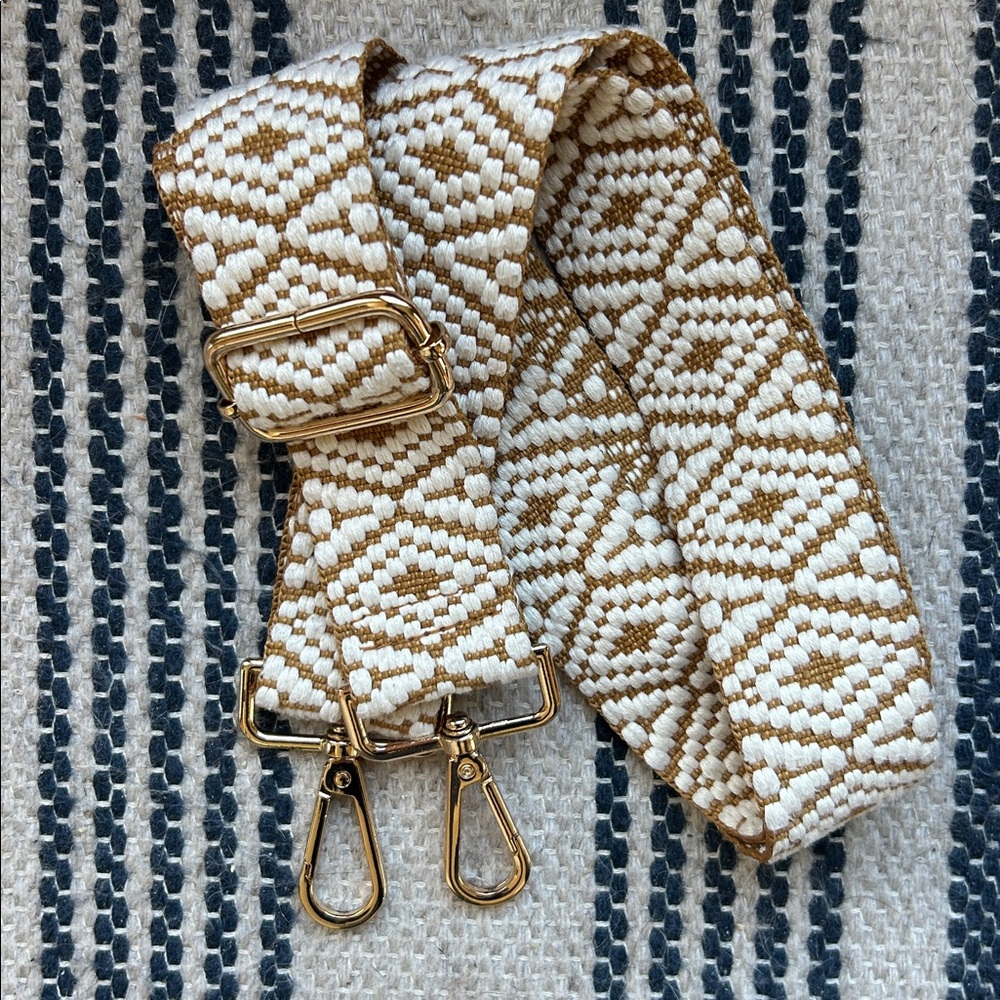 Hippie Boho Woven Adjustable Purse Bag Strap